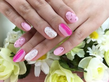 プルミエ ネイル(Premier Nail)/縦グラデ＆ドット