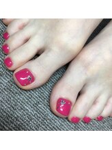 クリスタルネイル ボンベルタ橘店(CRYSTAL NAIL)/ワンカラーネイル