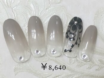 10月限定ネイル★￥8640