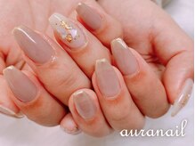 モチミィ(mochimy.)/＊透け感グレージュ＆ミラー＊