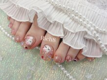 ネイルアンドまつげエクステ リッチエイト 原宿店(Rich8)/フットネイル★キティちゃん