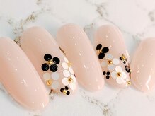 チェリーズネイル(Cherrys Nail)/ピンク フラワーネイル