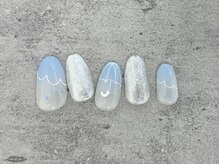 マニトワ(manitoi)/standard　梅雨ネイル