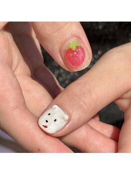 シーネイル(See.nail)/いぬ、いちご