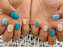 ディーネイル 池袋(D-nail)/〇マーメイド水面ネイル