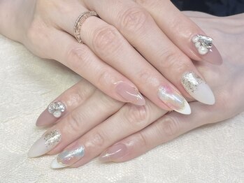 アンドシュシュネイル(&CHOU CHOU nail)/持ち込みアート