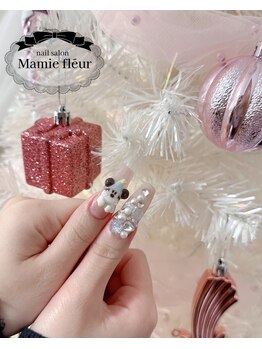 マミーフルール(Mamie fleur)/リルリンリン/クリスマスネイル