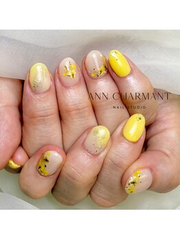 アンシャルマンネイルスタジオ(Ann charmant nail studio)/セレクトデザインコース¥6,800～
