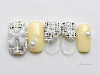 ネイルメゾン 池袋店(NAIL MAISON)/スプリングツイード￥7800