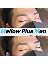 メロウプラス(mellow+)/メンズ眉毛/アイブロウ/眉毛