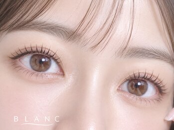 アイラッシュサロン ブラン イオンモール堺鉄砲町店(Eyelash Salon Blanc)の写真/【流行りの束感もパーマ/エクステで叶う】目元の形にフィットするデザイン提案で自然に馴染む仕上がりに★