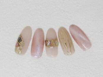 ティーエヌ 名古屋矢場町店/デザインネイル¥6980