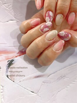 プライベート ネイルサロン マーマ(murmur)/フラワーネイル