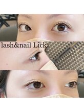 ラッシュアンドネイル リック(lash&nail Lick)/ラッシュリフト