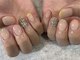 アネモネネイル(anemone nail)の写真/《短い爪に映えるデザイン多数!》日常生活はショートネイルで短くても可愛い指先へ♪パラジェル/フィルイン