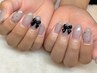 リボンネイル　¥6600～