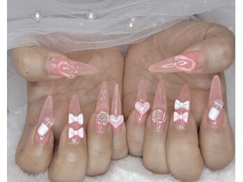 ロカネイル(ROKA NAIL)/パーツつけ放題★深夜営業★