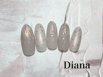 ディアナ ひたちなか高場店(DIANA)/定額ネイル 6600円 B-27