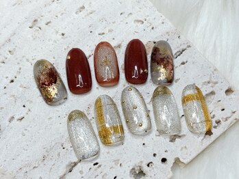 ココネル キャンアイドレッシー本八幡店(coconail)の写真/トレンドを取り入れた定額メニューもご用意◎シンプルでも映える、ナチュラルな中に輝きを放つ美しい指先に