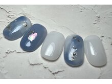 ネイルハウス安气子 新丸ビル店/タイダイ/ジェル／パラジェル