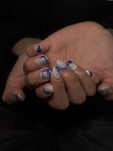 ヒトミネイルサロン(HITOMI NAIL SALON)/マーブルネイル