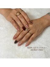 アトリエ エヌ(Atelier enu)/大人ブラウンの上品デザイン