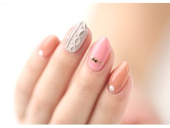 チャンプ 花園店(Champ)/ニットネイル¥6588(込)