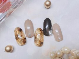 べっ甲ネイル☆