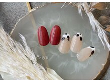 ネイルサロン アージュ(Nail Salon A jyu)/ニュアンスちぐはぐネイル