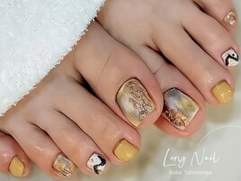 初秋ネイル