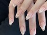 【ジェルオフ無料】  マグネットフレンチ¥7990