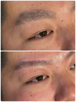 男前サロン/メンズ眉毛：男前サロン