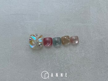 アンネ 渋谷店(ANNE)/【パラジェル】フットマンスリー