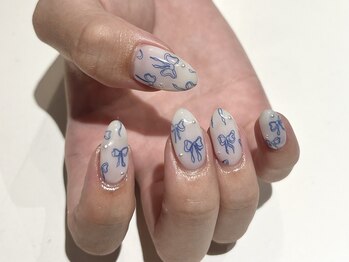 落書きネイル♪