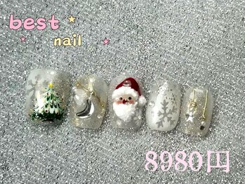 ベストネイル 池袋東口店(Best Nail)/クリスマスデザイン