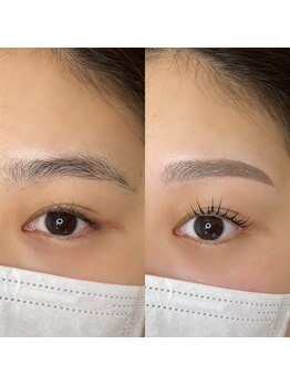 ロレインブロウ 上大岡駅前店/まつ毛パーマ＋眉毛WAX