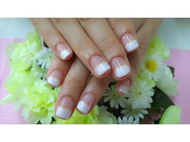ストレートフレンチネイル☆