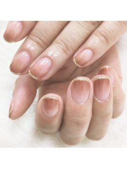 アイラッシュアンドネイル専門店 クラル(CURAR)/グラデネイル¥7980