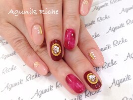 【ボルドーネイル】