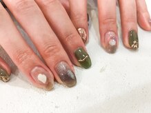 デリカ 溝の口店(DELICAT)/ニュアンスミラーネイル