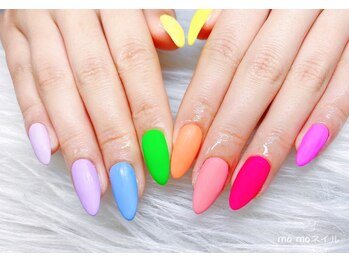 モモネイル(MOMO nail)/パステルカラー マット