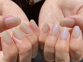 ピンクミラーワンカラー★