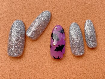 ターラ(Tara)/コウモリ×フラッシュネイル