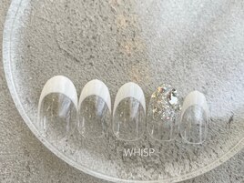 ビジューフレンチ/パラジェル込