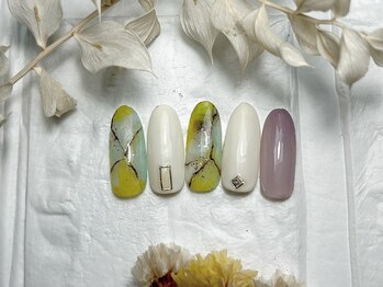 ブリスフルハピネス(Blissful happiness)/定額ネイル(design)夏ver.