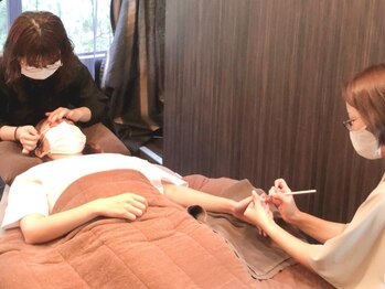 グランドゥア(Grand dua)の写真/サロンでの滞在時間を短くしたい方にオススメ♪時短なのに、しっかり自分磨きが叶う☆普段お忙しい方にも◎