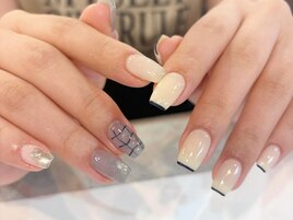 アシメチェック￥9700