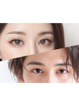 アイブロウメニューがあるサロン