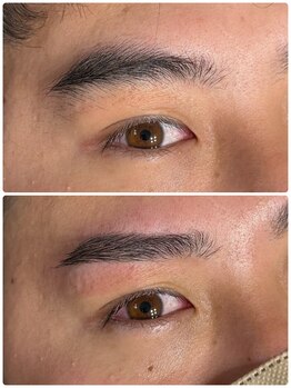 男前サロン/メンズ眉毛：男前サロン