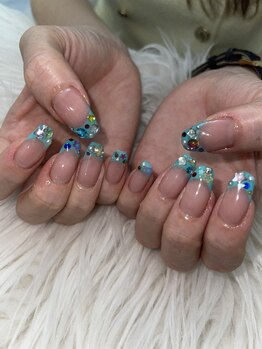 ソラール(SOLAR)/フレンチ☆夏ネイル